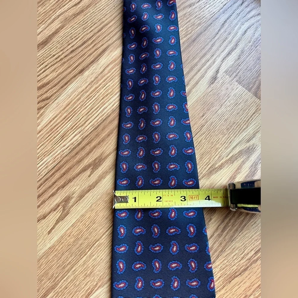 Polo Ralph Lauren Tie - Navy with Paisley